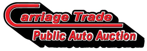 Carriage auto auction - Sep 12, 2023 · Join our live auction every Monday at Carriage Trade Public Auto Auction! Shop now to see this week’s vehicles & find yours. 